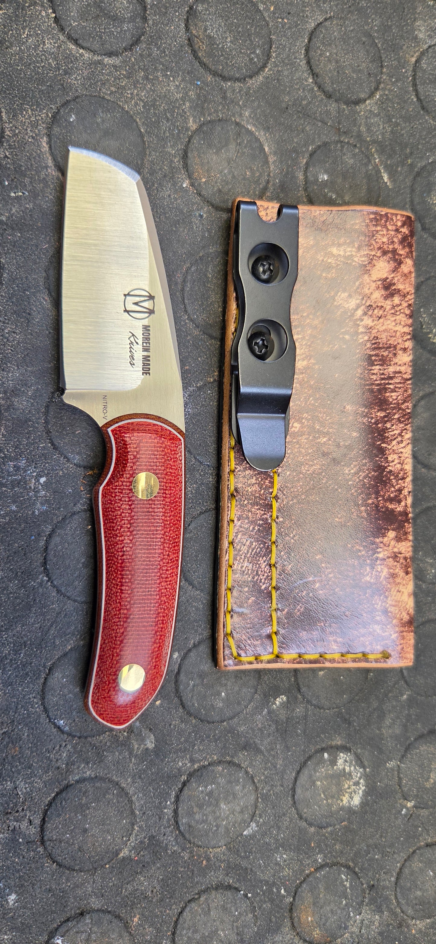 LIL' TYKES Sheepsfoot Red micarta