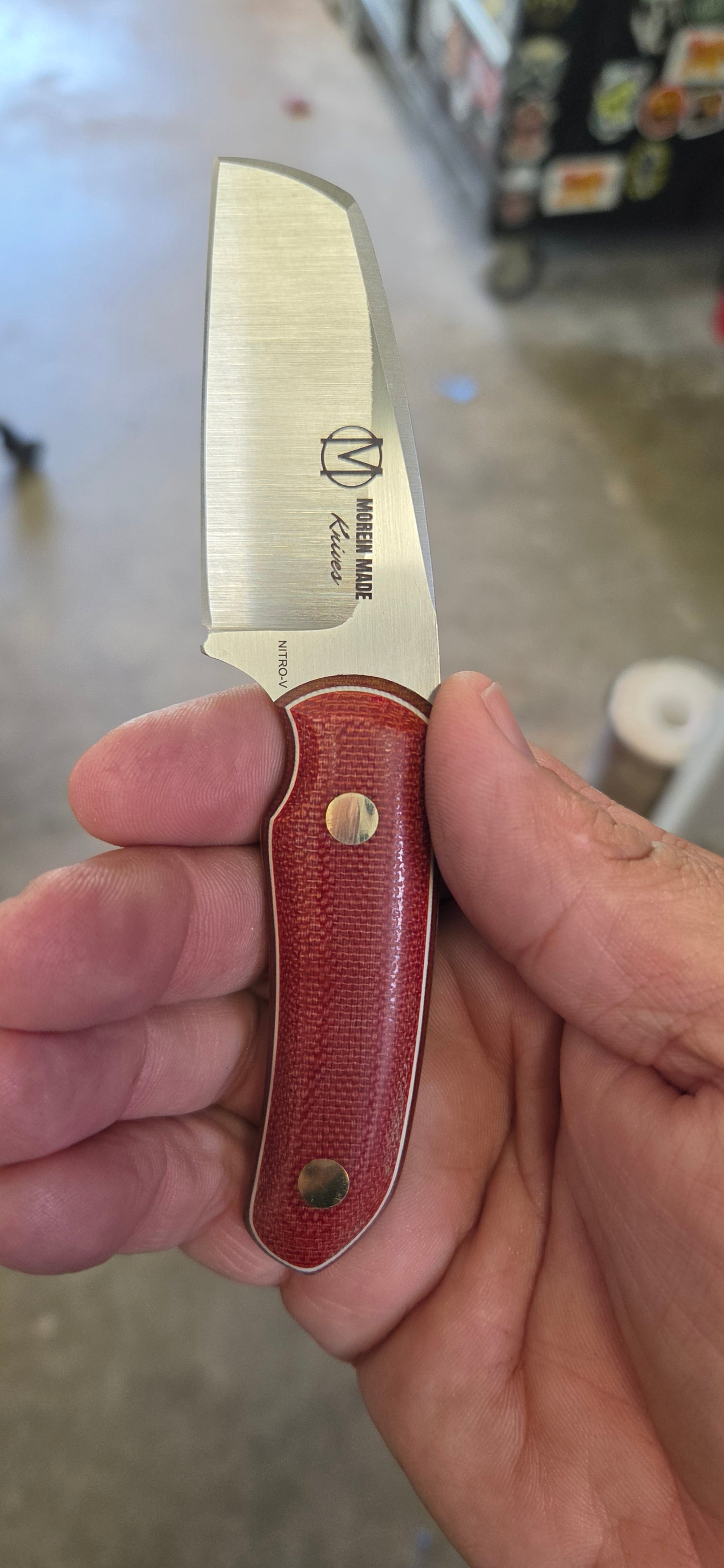 LIL' TYKES Sheepsfoot Red micarta