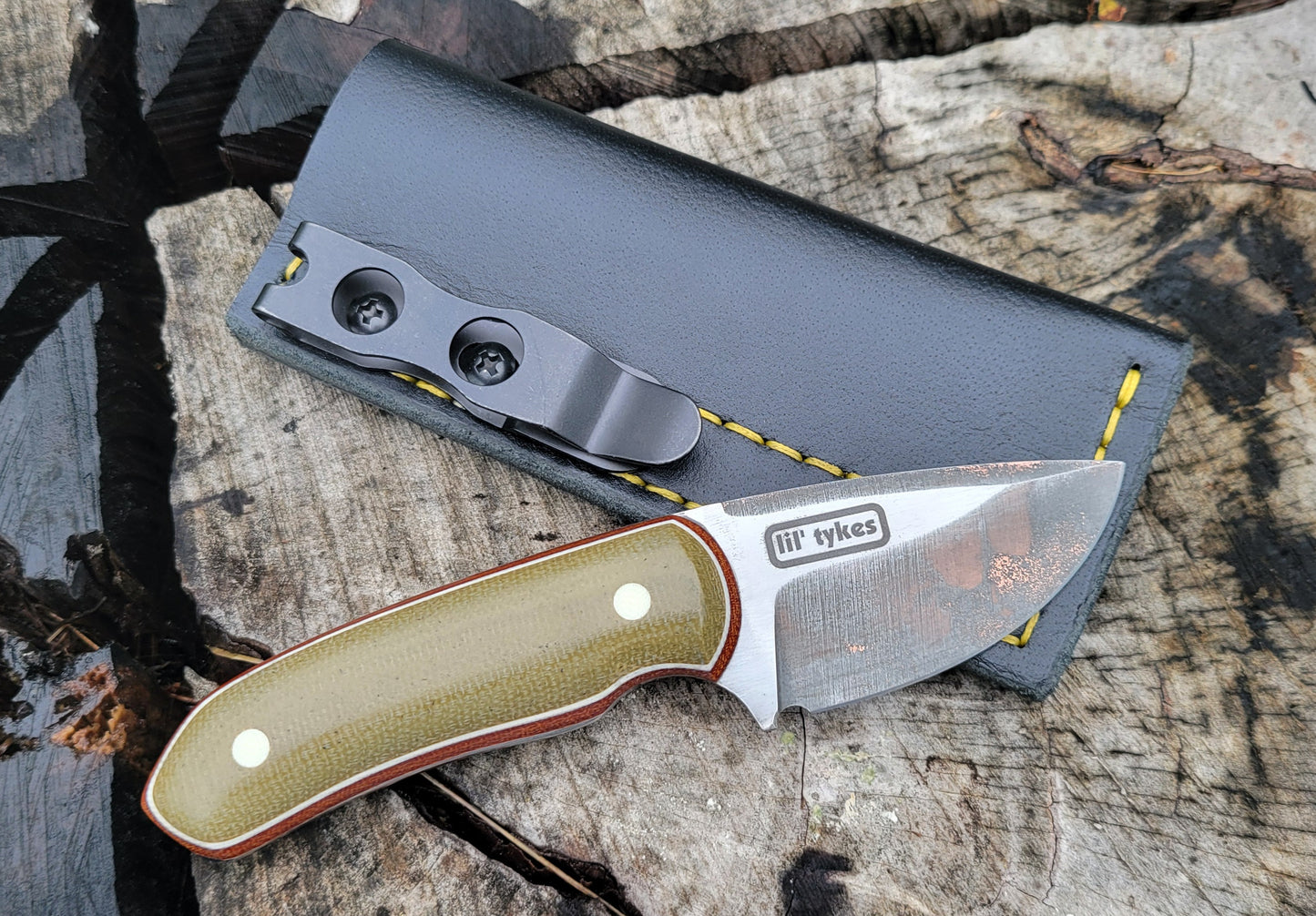 LIL TYKES copper etched one-off drop point
